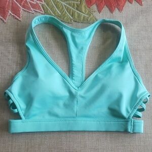 Victoria Secret sport yoga teal bra XS